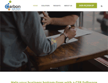 Tablet Screenshot of carbonandmore.com